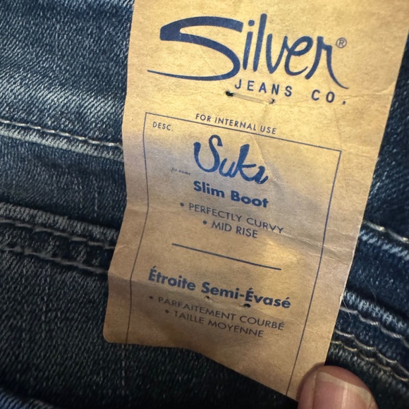 Silver Suki jeans - Picture 3 of 4